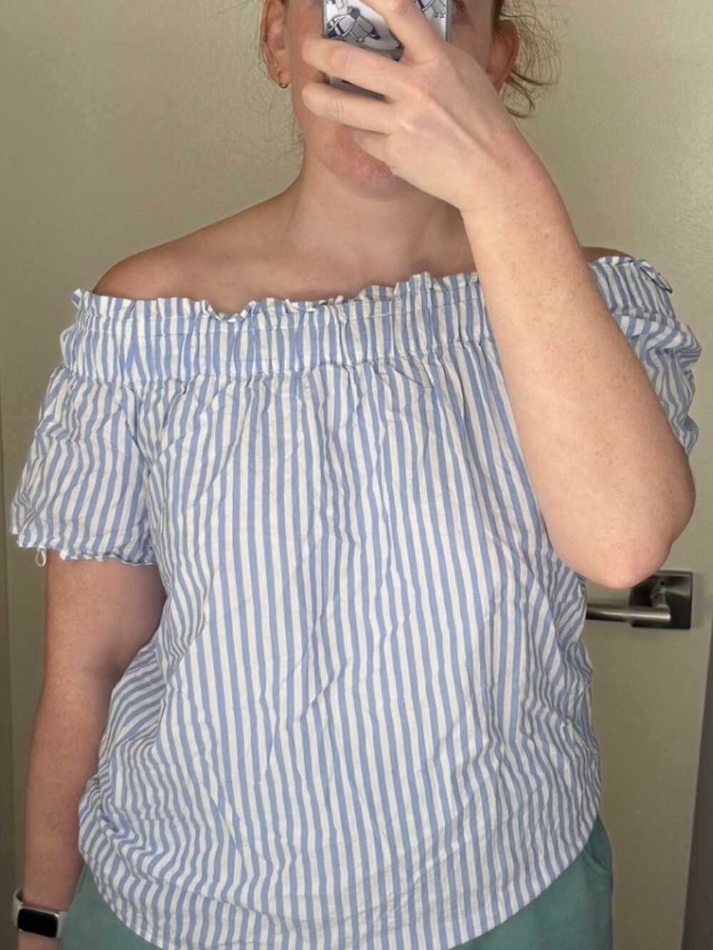 H&M off the shoulder top